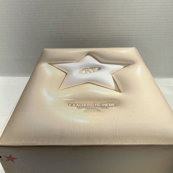 Kaalixto Cream Bread Platform Sneaker Shoe Retro 80's Size 9.5 Womens New In Box - Picture 15 of 15